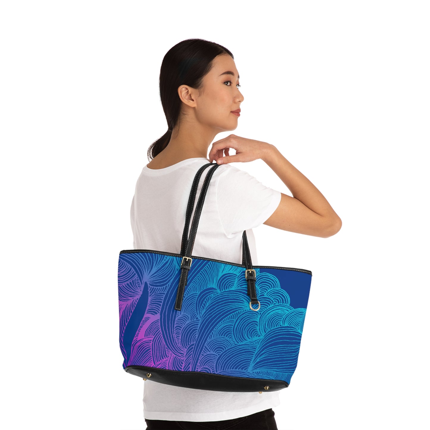 PU Leather Shoulder Bag