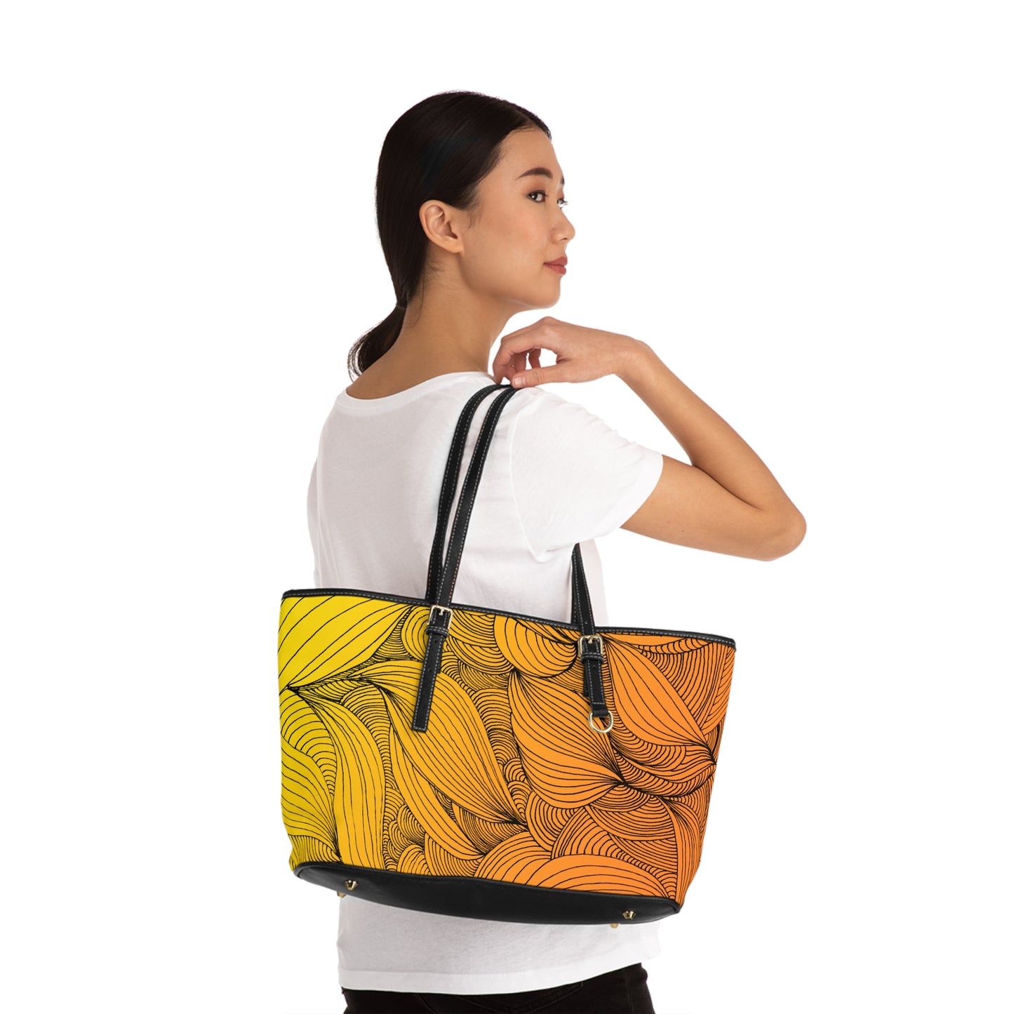 PU Leather Shoulder Bag