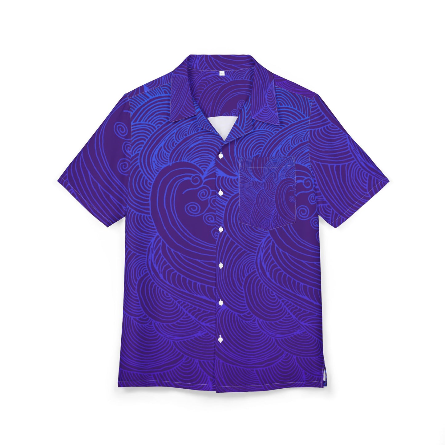 Unisex Hawaiian Button-Down Shirt - Tropical Summer Vibes