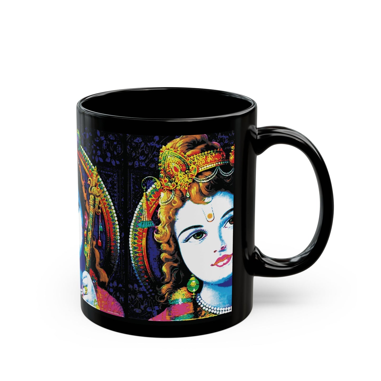 Krishna Black Mug (11oz, 15oz)