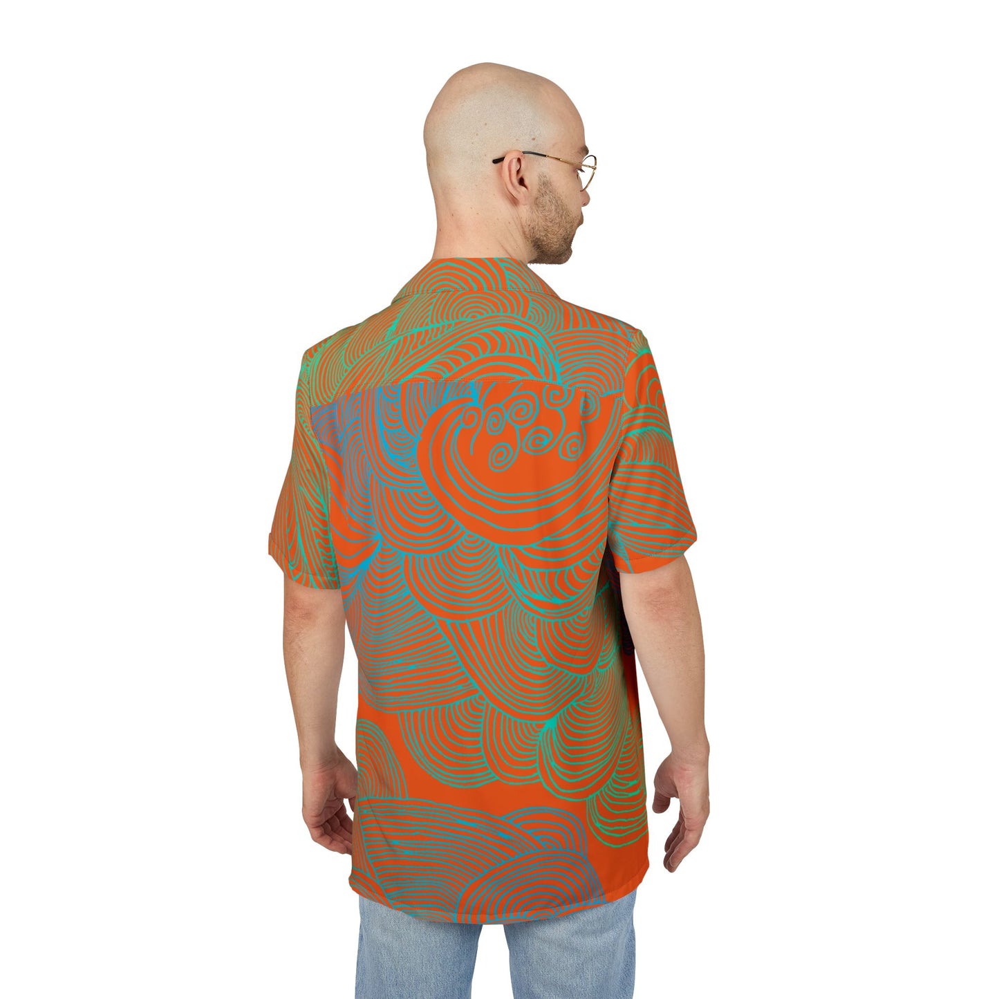 Unisex Hawaiian Button-Down Shirt - Tropical Summer Vibes