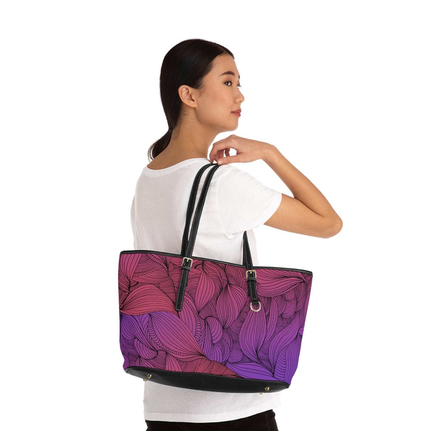 PU Leather Shoulder Bag
