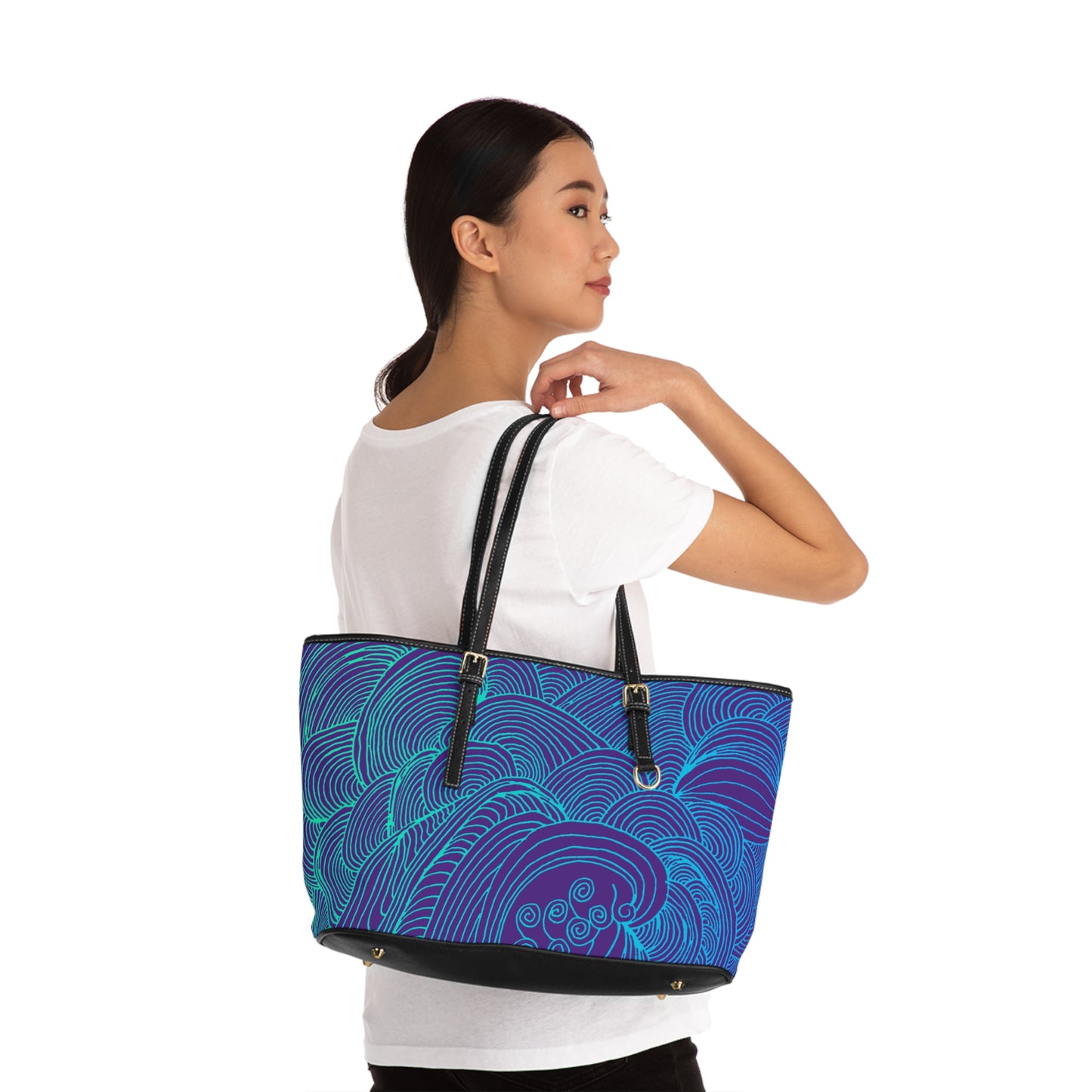 PU Leather Shoulder Bag