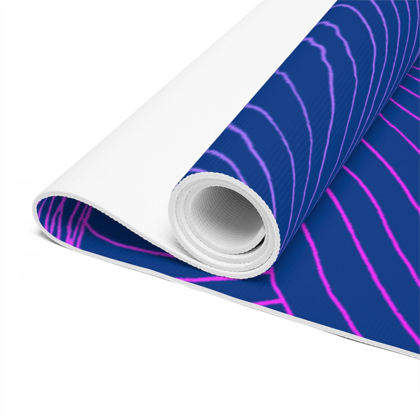 Tranquil Waves Foam Yoga Mat - Comfortable Non-Slip Exercise Mat for All Levels