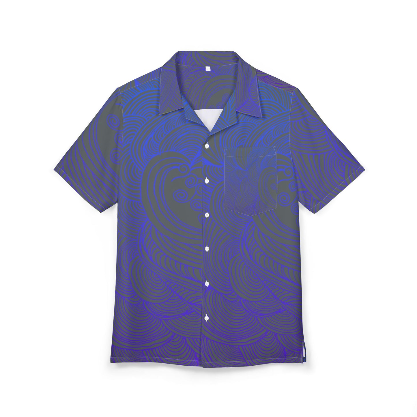 Unisex Hawaiian Button-Down Shirt - Tropical Summer Vibes