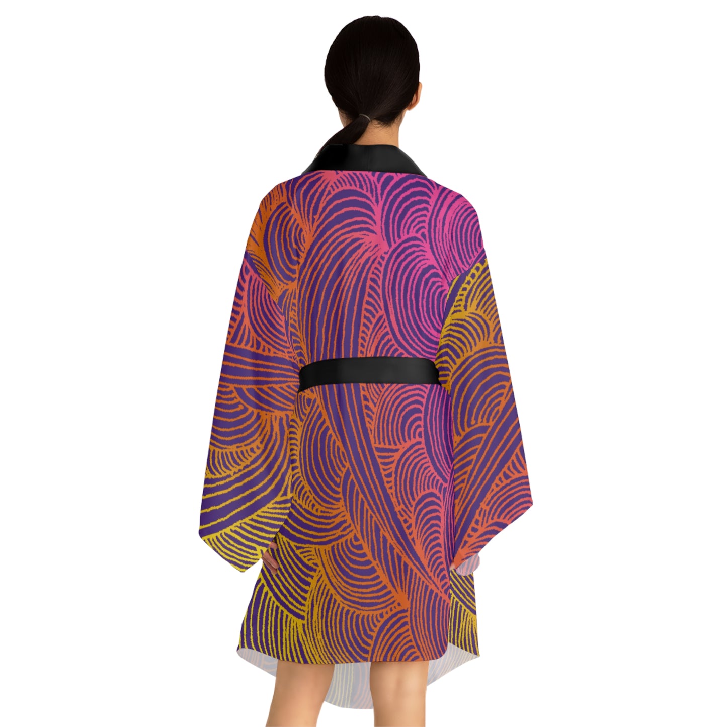 Long Sleeve Kimono Robe
