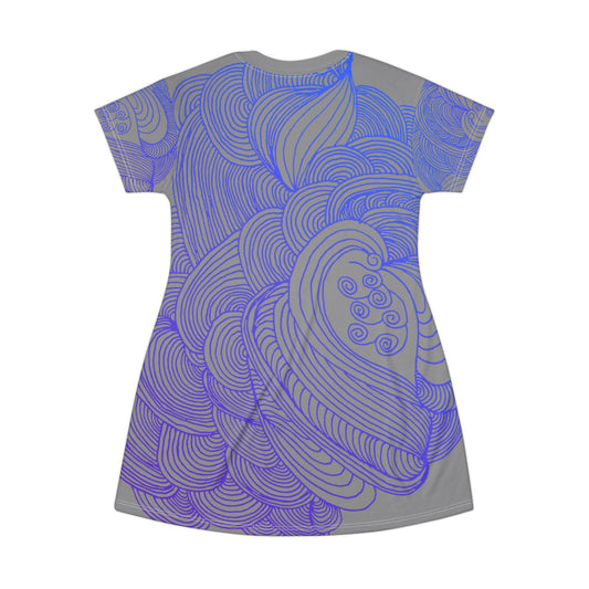 Flow of Love-T-Shirt Dress