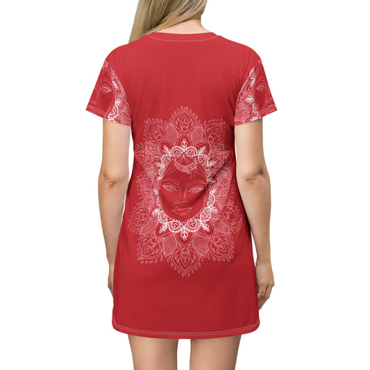 Flow of Love-T-Shirt Dress