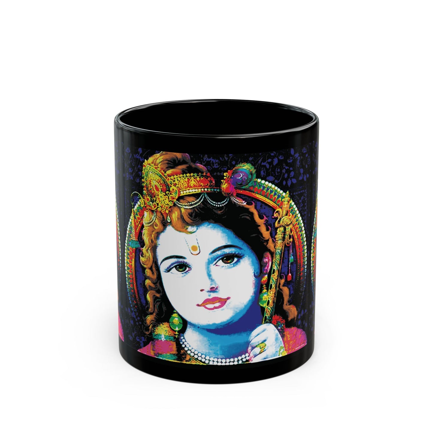 Krishna Black Mug (11oz, 15oz)