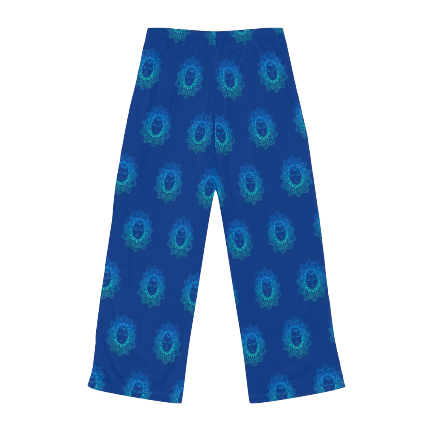 Stylish Women's Pajama Pants with Colorful Leaf Design