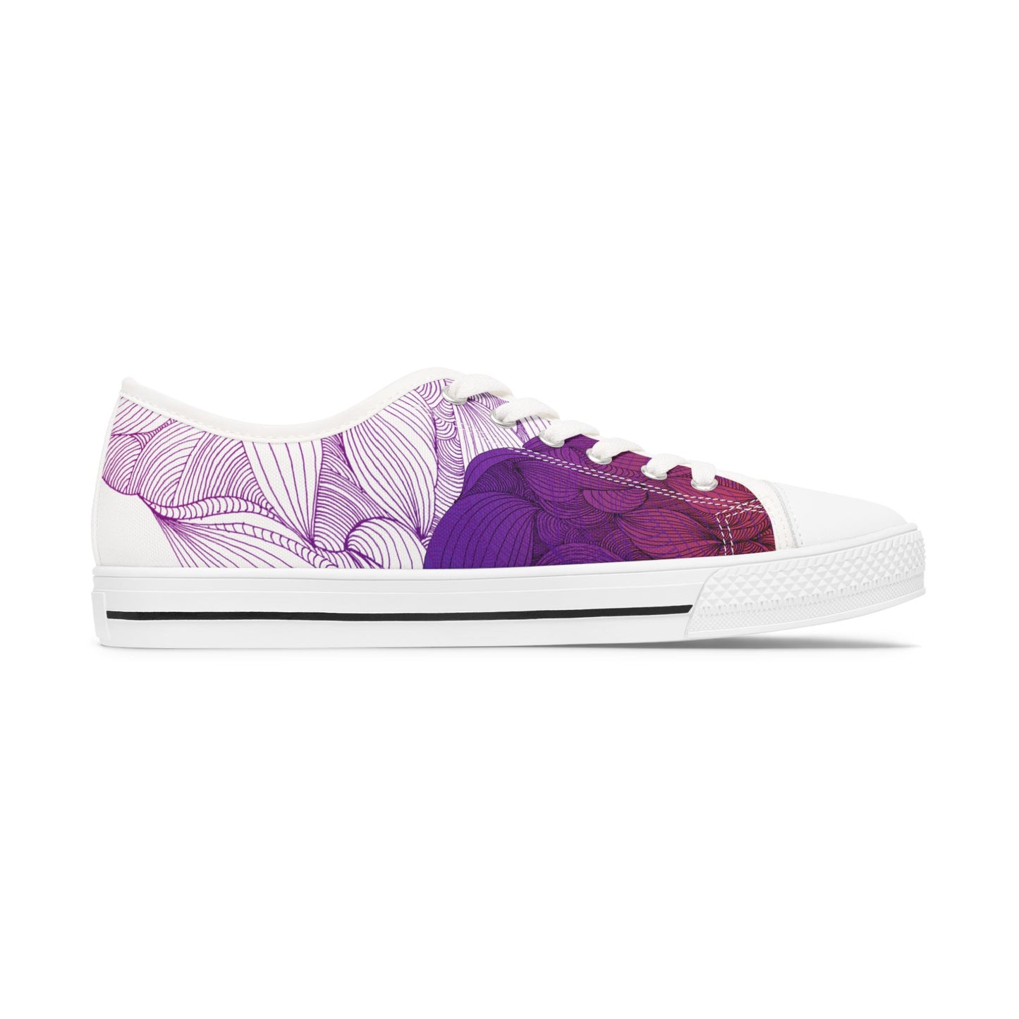 Compassionate Steps-Women's Low Top Sneakers