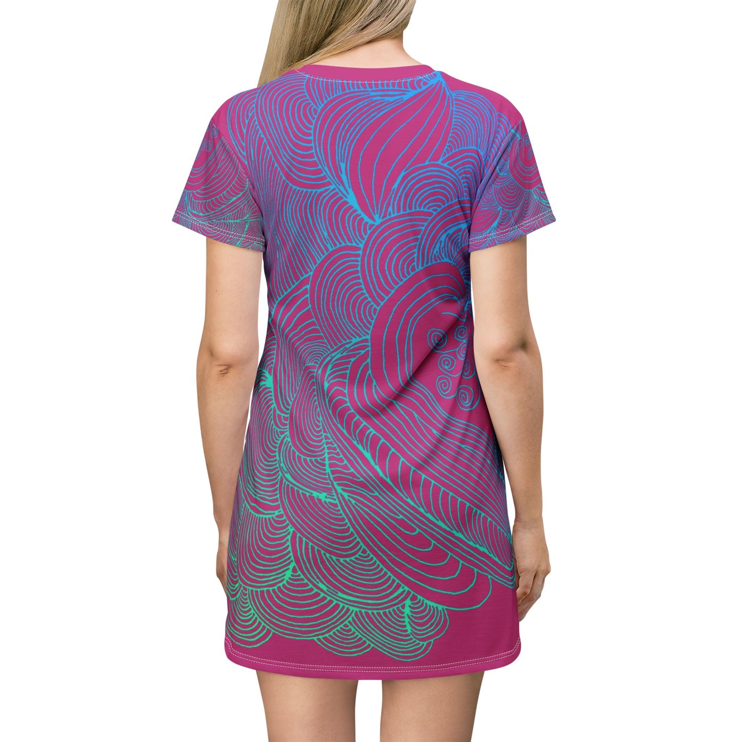 Flow of Love-T-Shirt Dress