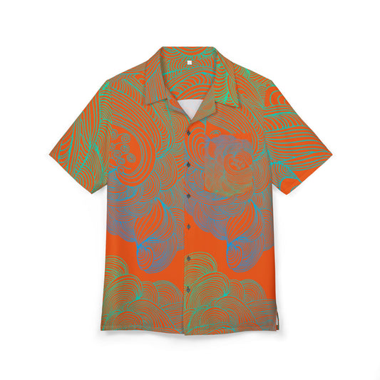 Unisex Hawaiian Button-Down Shirt - Tropical Summer Vibes