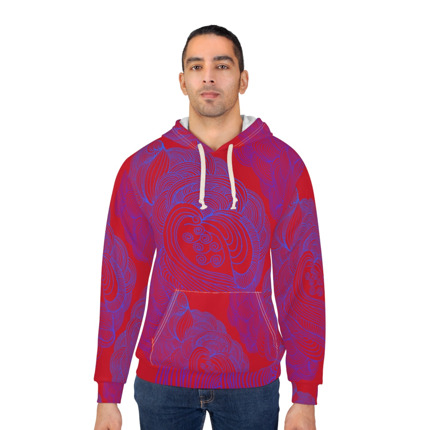 Heart’s Haven-Unisex Pullover Hoodie
