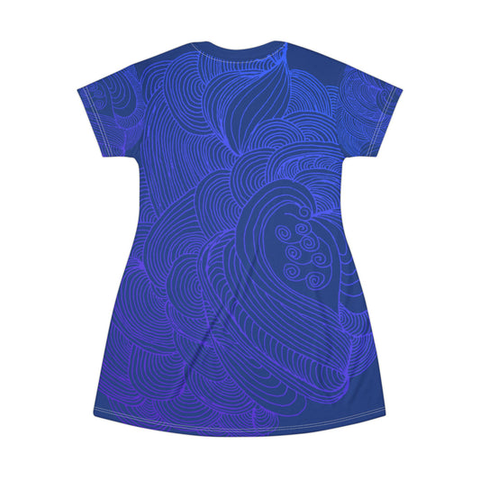 Flow of Love-T-Shirt Dress