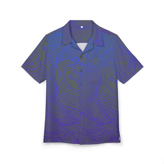 Unisex Hawaiian Button-Down Shirt - Tropical Summer Vibes