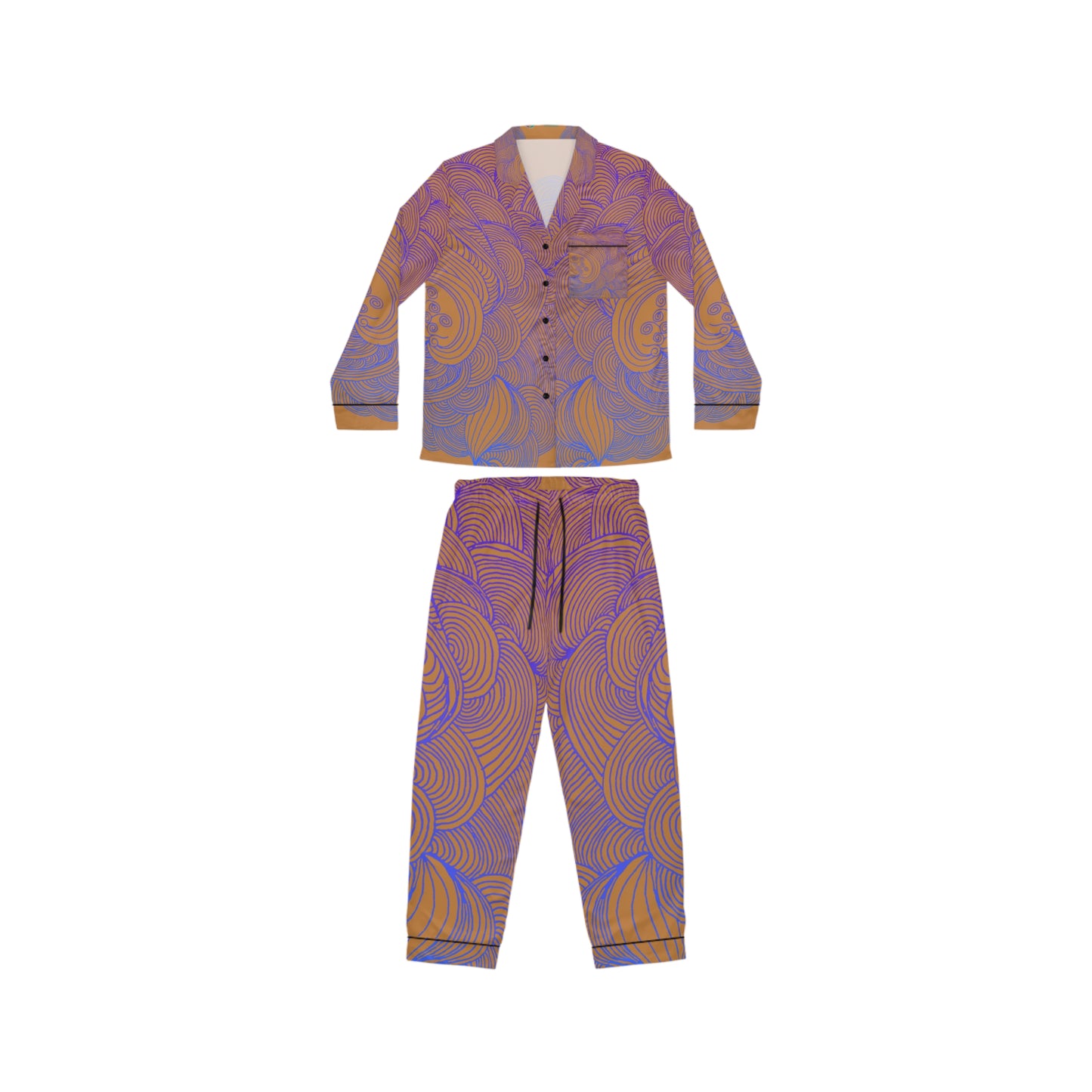 Women's Satin Pajama Set - Elegant Sleepwear