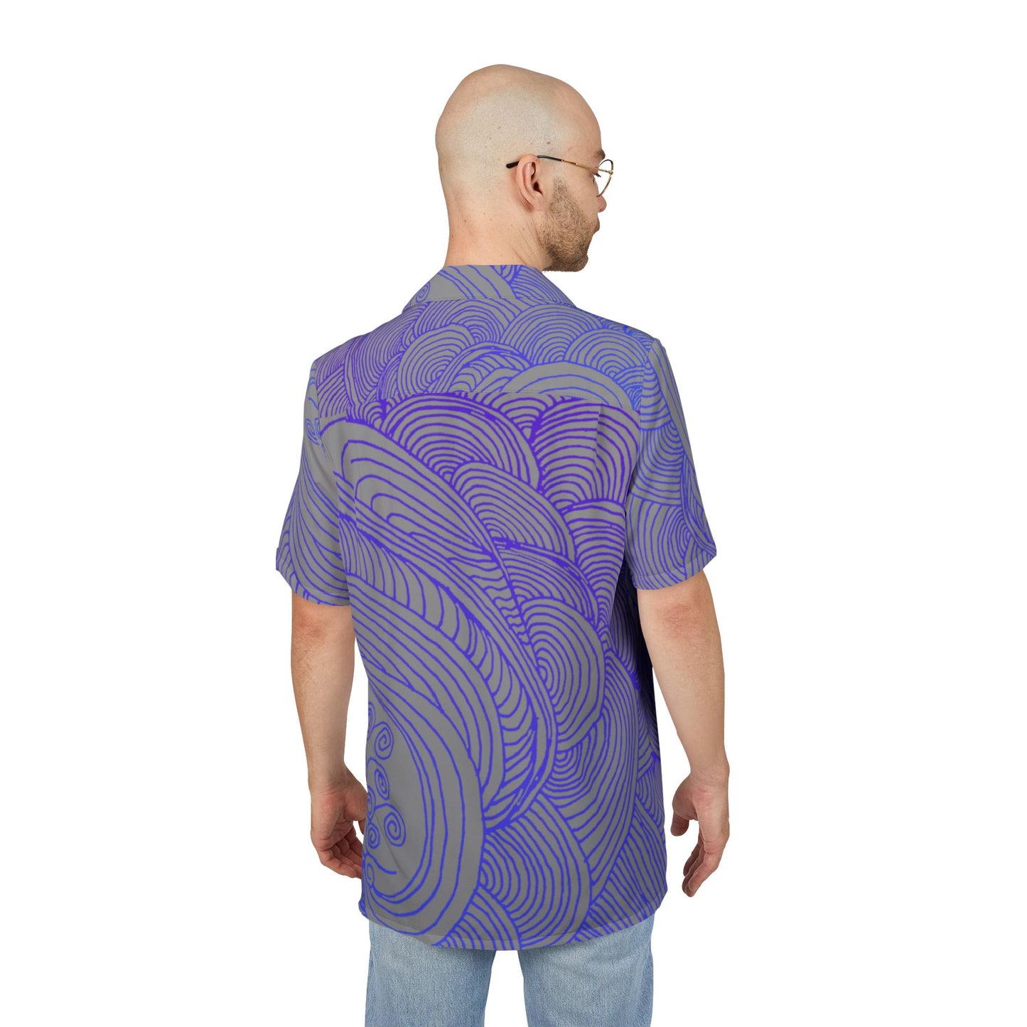 Unisex Hawaiian Button-Down Shirt - Tropical Summer Vibes