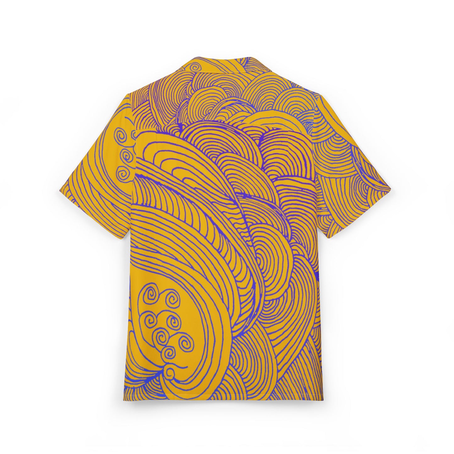 Unisex Hawaiian Button-Down Shirt - Tropical Summer Vibes