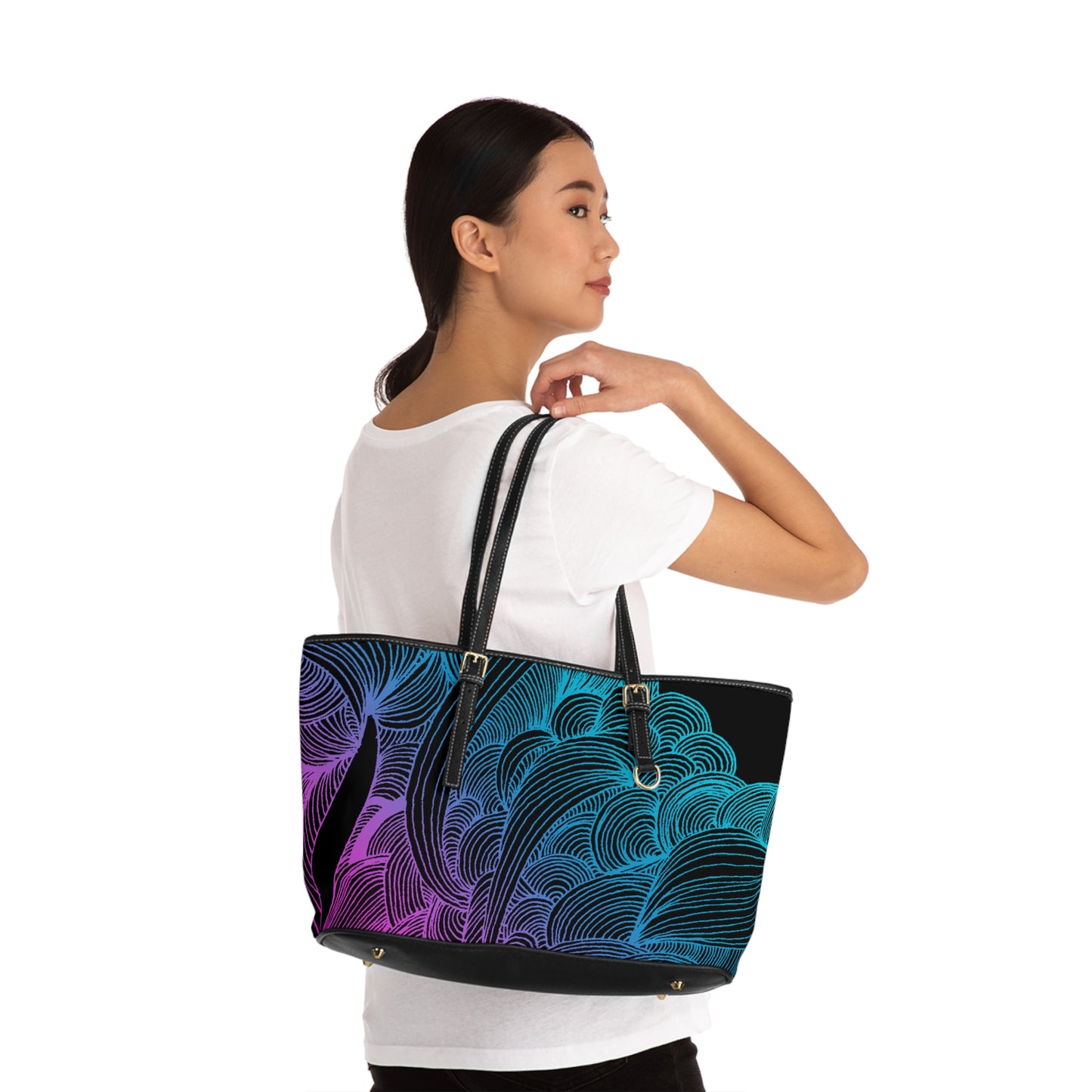PU Leather Shoulder Bag