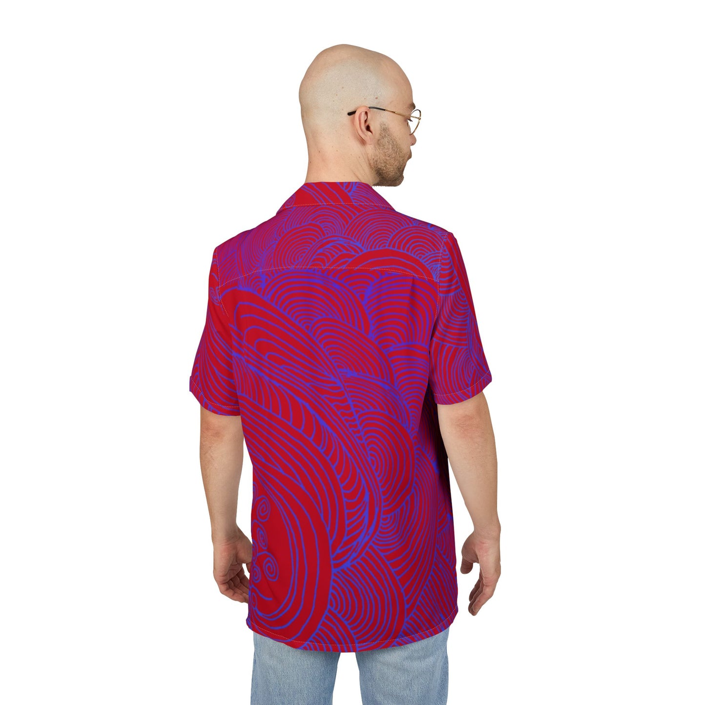 Unisex Hawaiian Button-Down Shirt - Tropical Summer Vibes