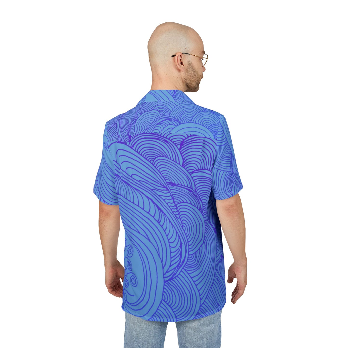 Unisex Hawaiian Button-Down Shirt - Tropical Summer Vibes