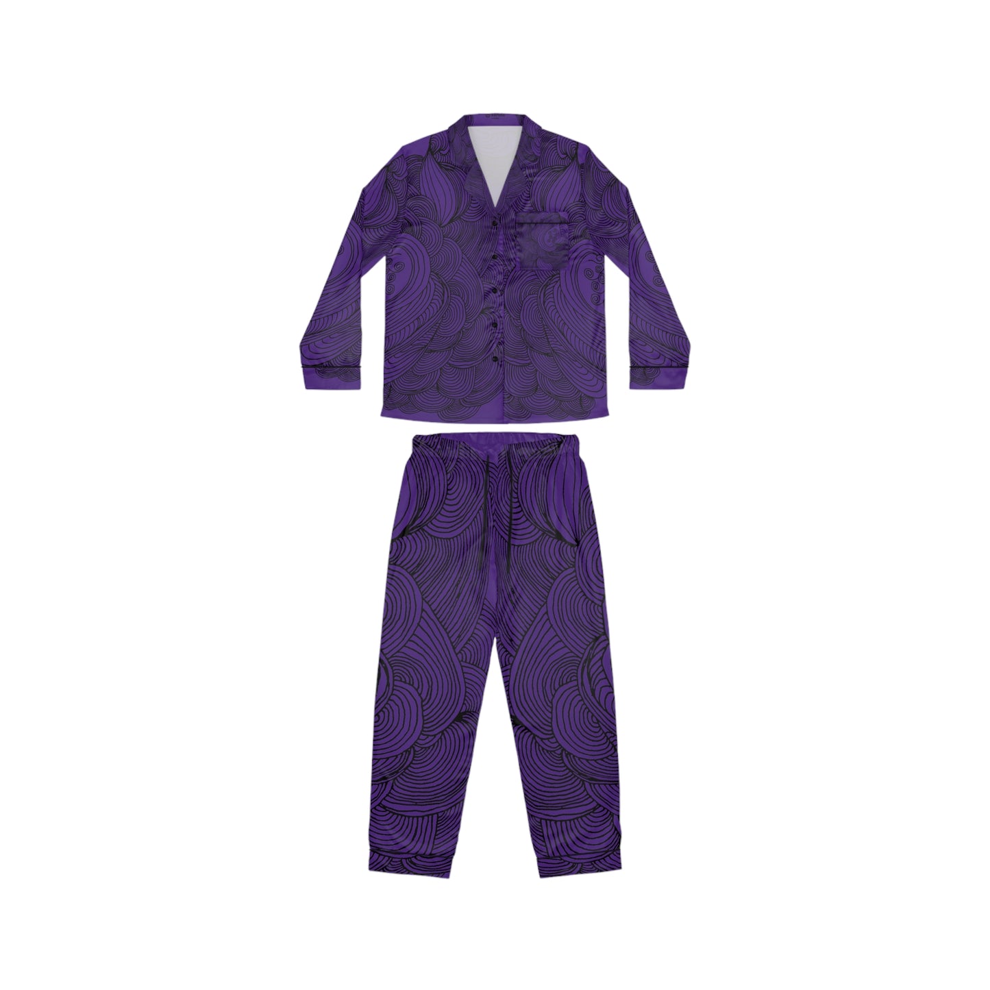 Women's Satin Pajama Set - Elegant Sleepwear