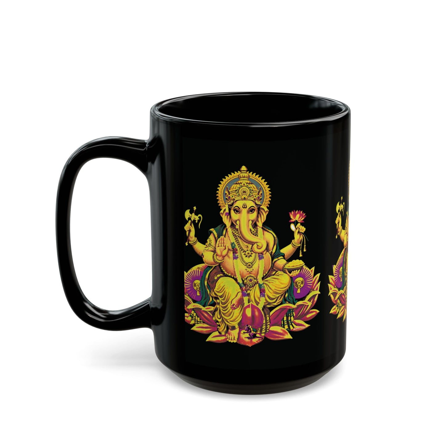 Ganesh Black Mug (11oz, 15oz)