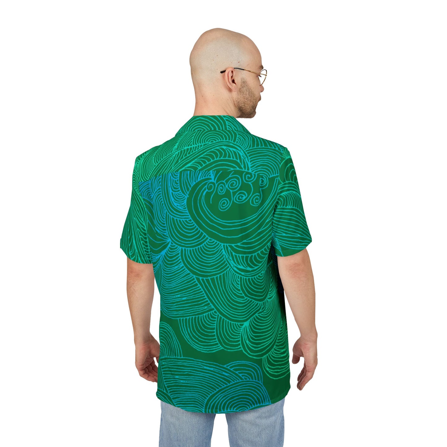 Unisex Hawaiian Button-Down Shirt - Tropical Summer Vibes