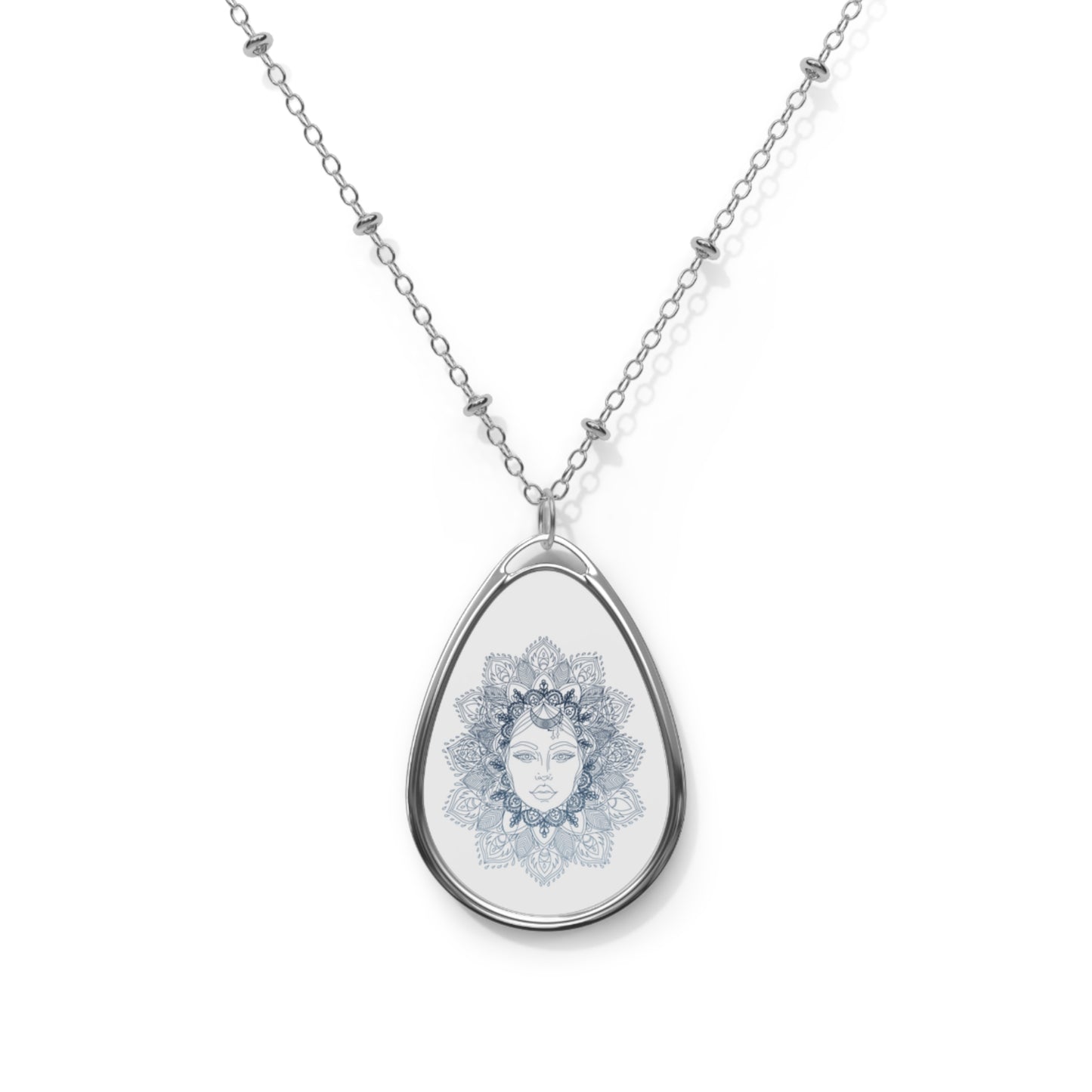 High Priestess-Oval Necklace