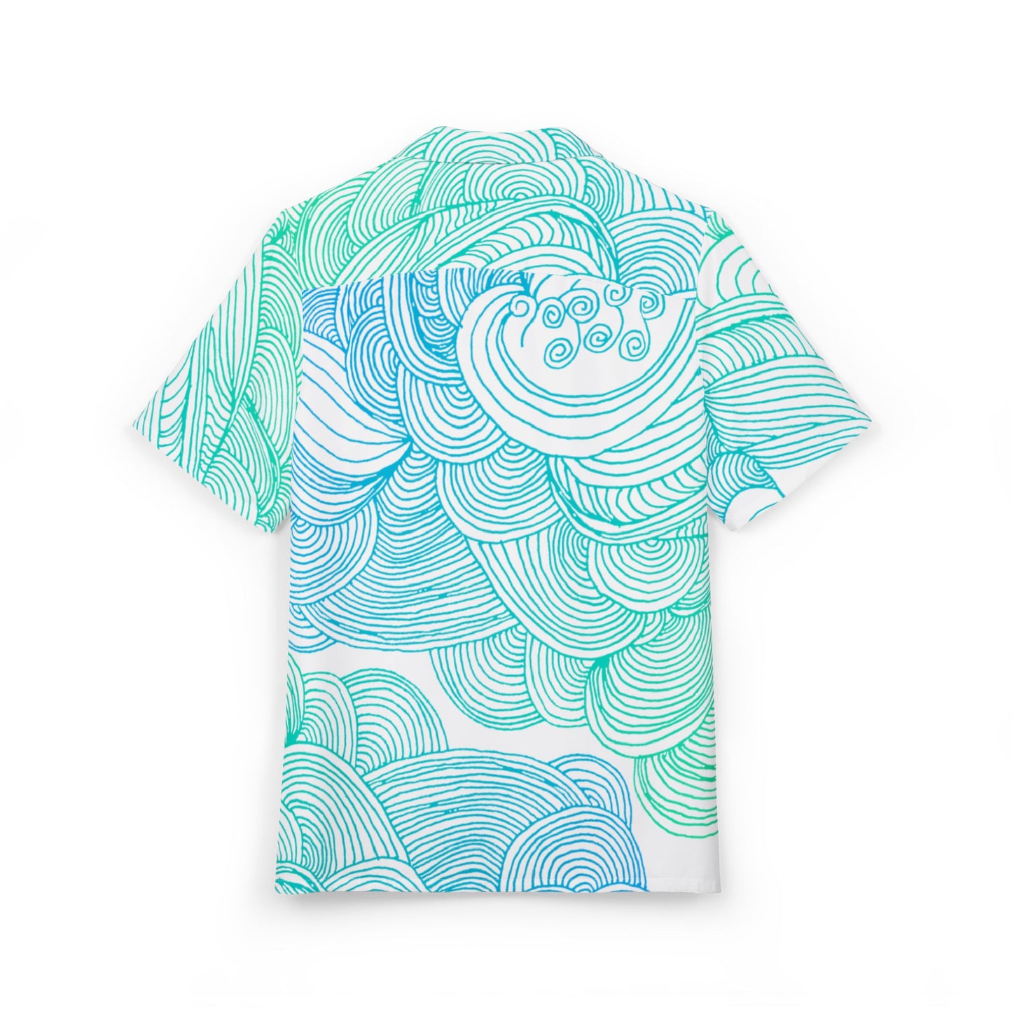 Unisex Hawaiian Button-Down Shirt - Tropical Summer Vibes