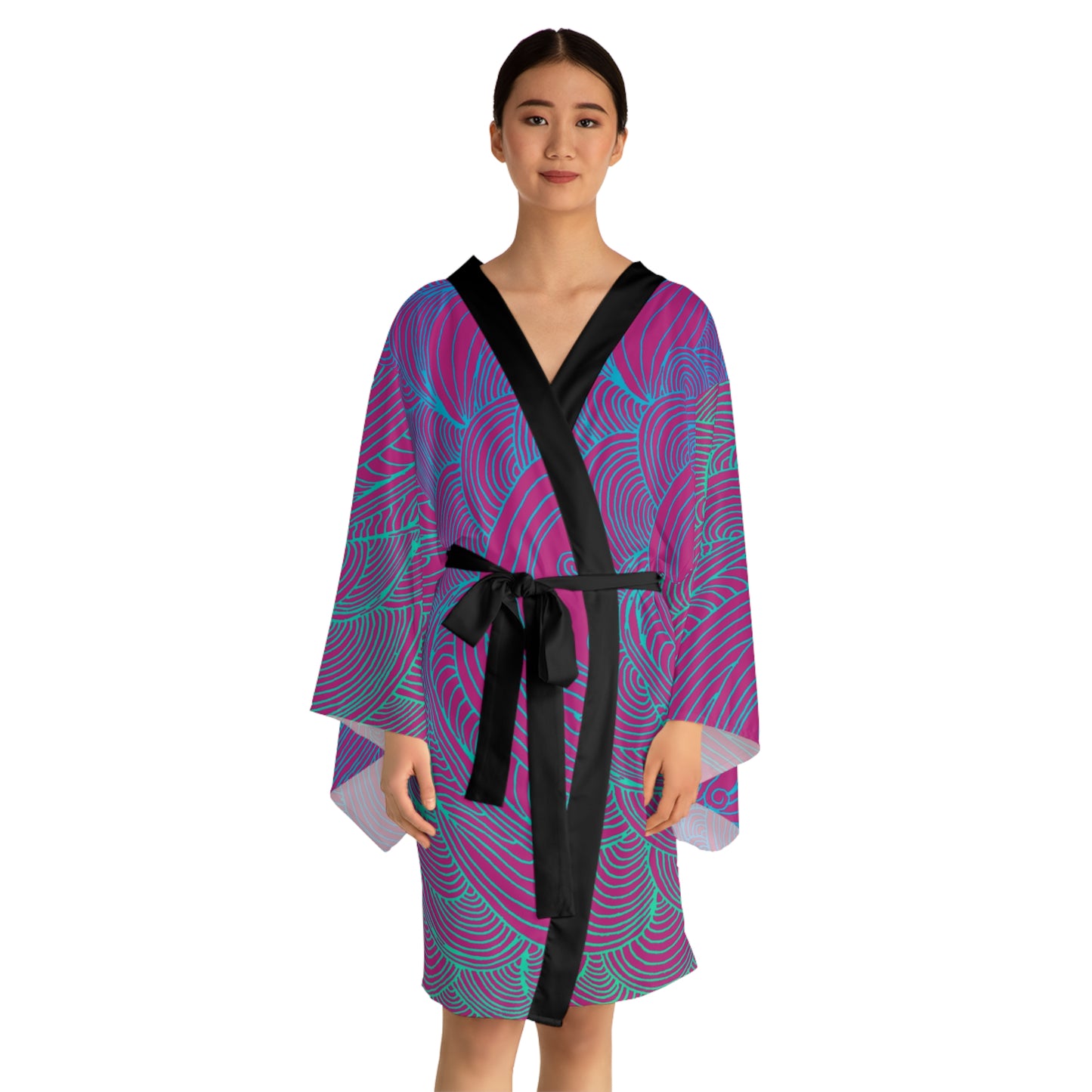 Long Sleeve Kimono Robe