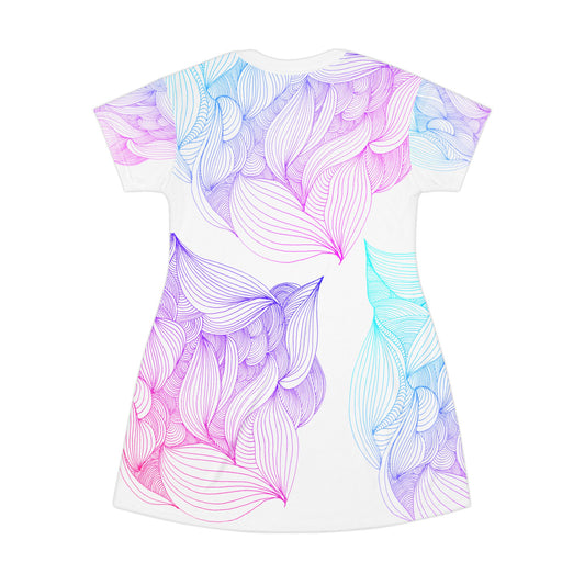 Flow of Love-T-Shirt Dress