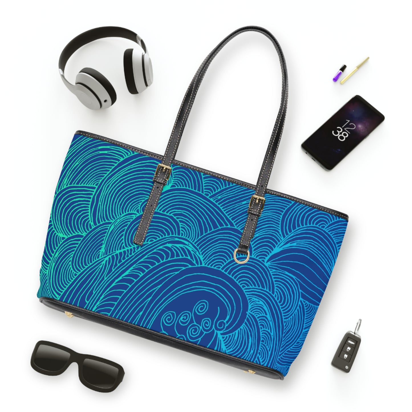 PU Leather Shoulder Bag