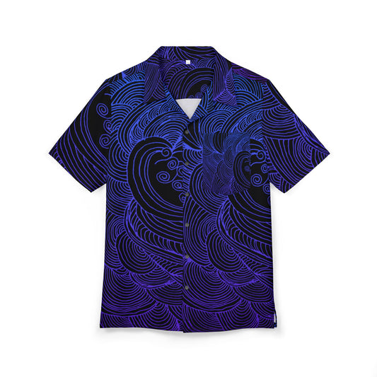 Unisex Hawaiian Button-Down Shirt - Tropical Summer Vibes
