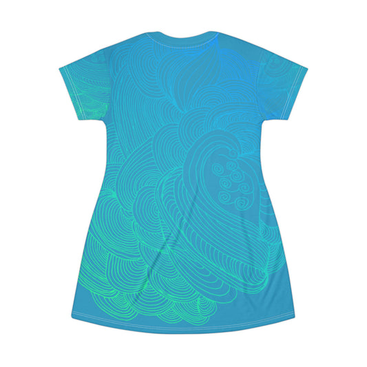 Flow of Love-T-Shirt Dress