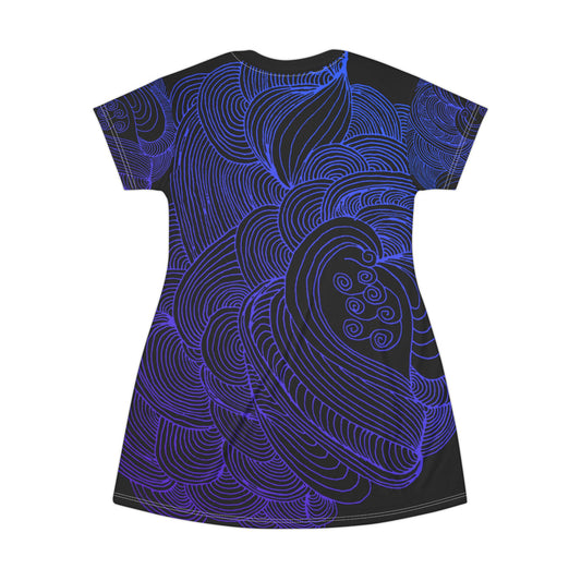 Flow of Love-T-Shirt Dress