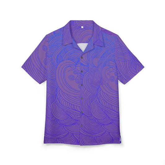 Unisex Hawaiian Button-Down Shirt - Tropical Summer Vibes