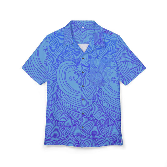 Unisex Hawaiian Button-Down Shirt - Tropical Summer Vibes