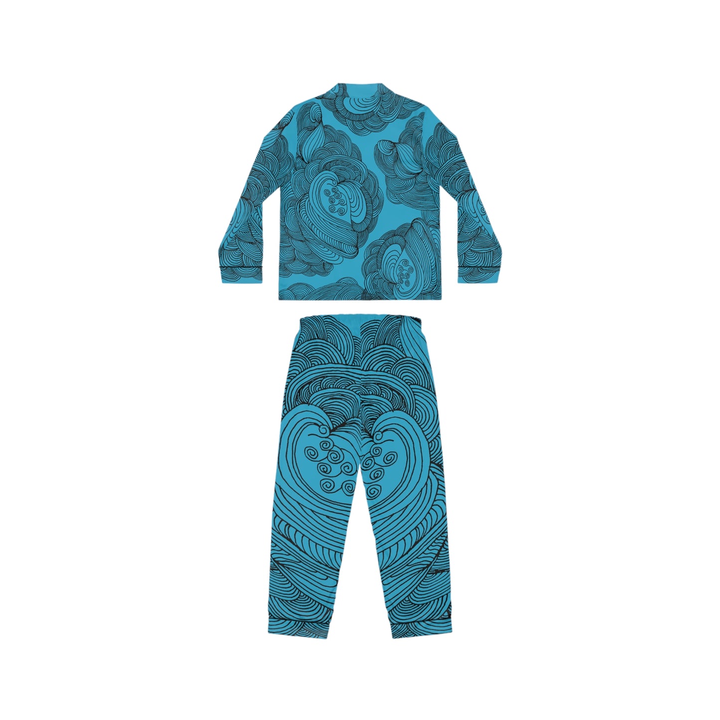 Women's Satin Pajama Set - Elegant Sleepwear