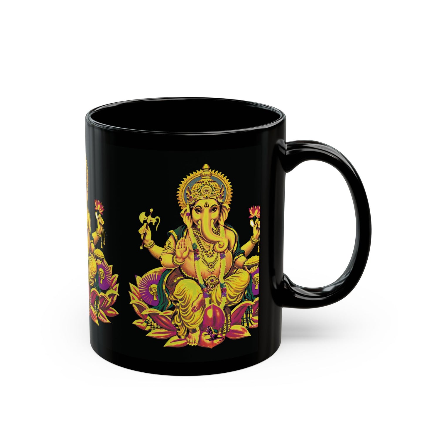 Ganesh Black Mug (11oz, 15oz)