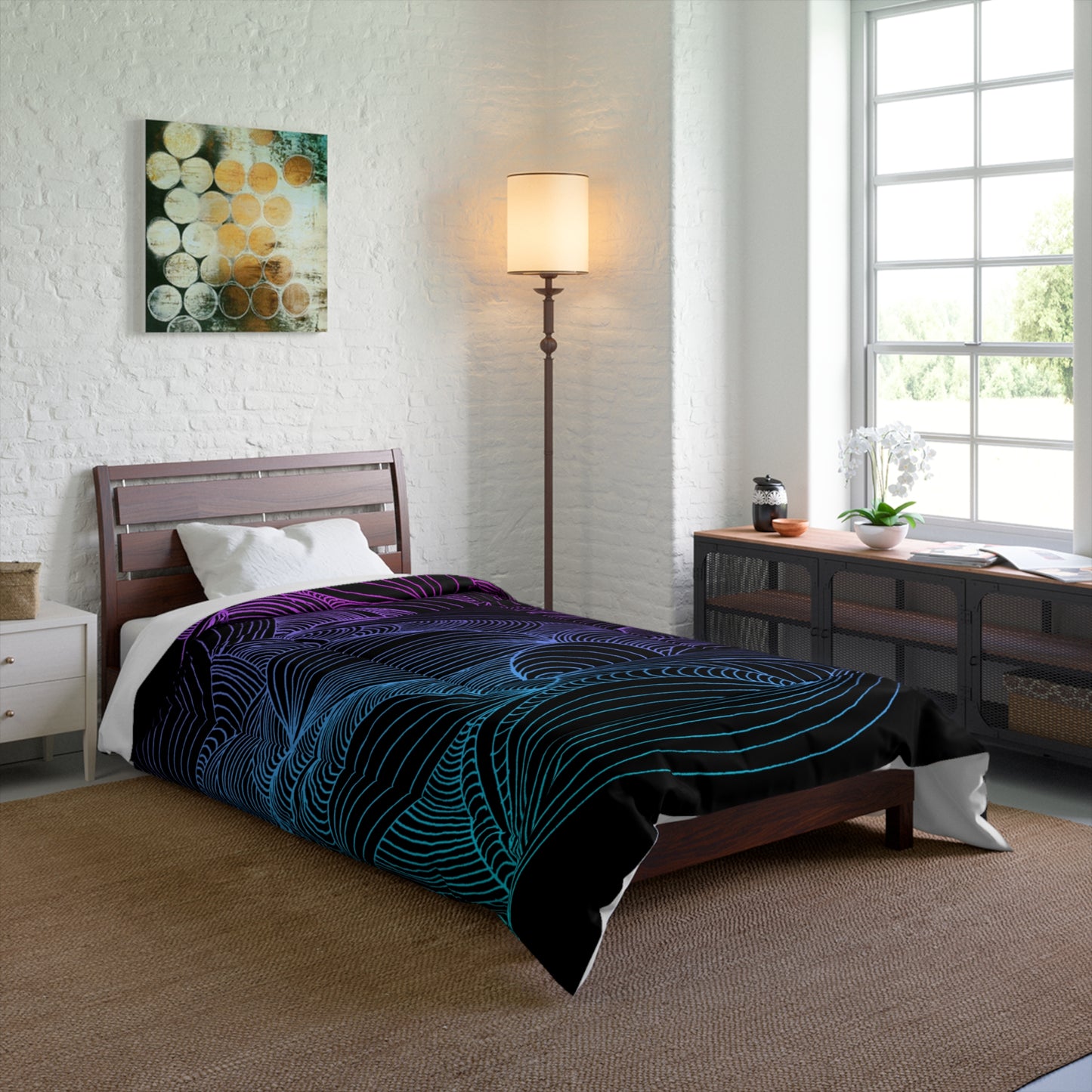 Square Quilted Comforter