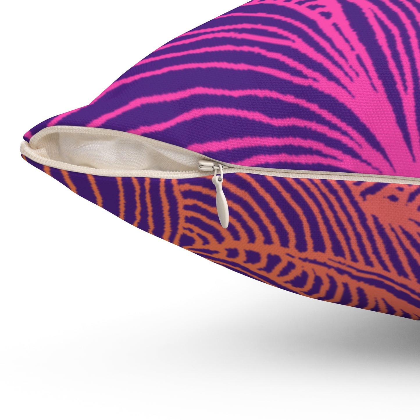 Whispers of Comfort-Spun Polyester Square Pillow