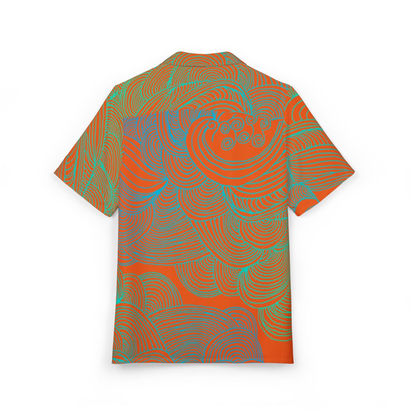 Unisex Hawaiian Button-Down Shirt - Tropical Summer Vibes