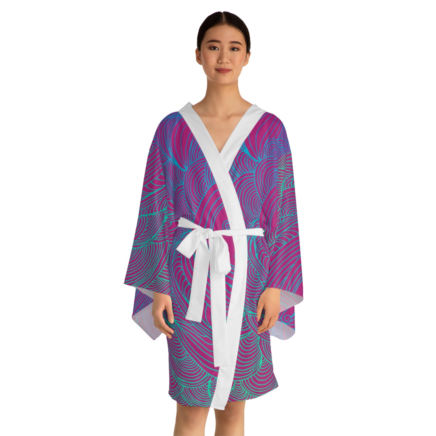 Long Sleeve Kimono Robe