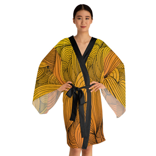 Long Sleeve Kimono Robe