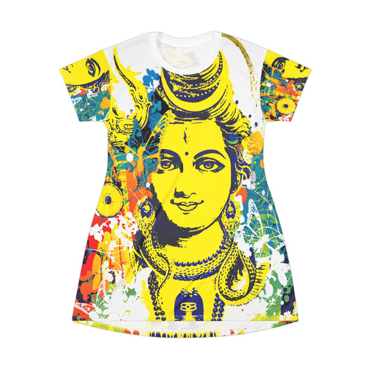 Flow of Love-T-Shirt Dress