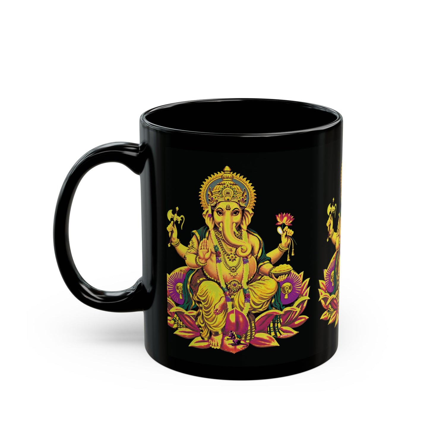 Ganesh Black Mug (11oz, 15oz)