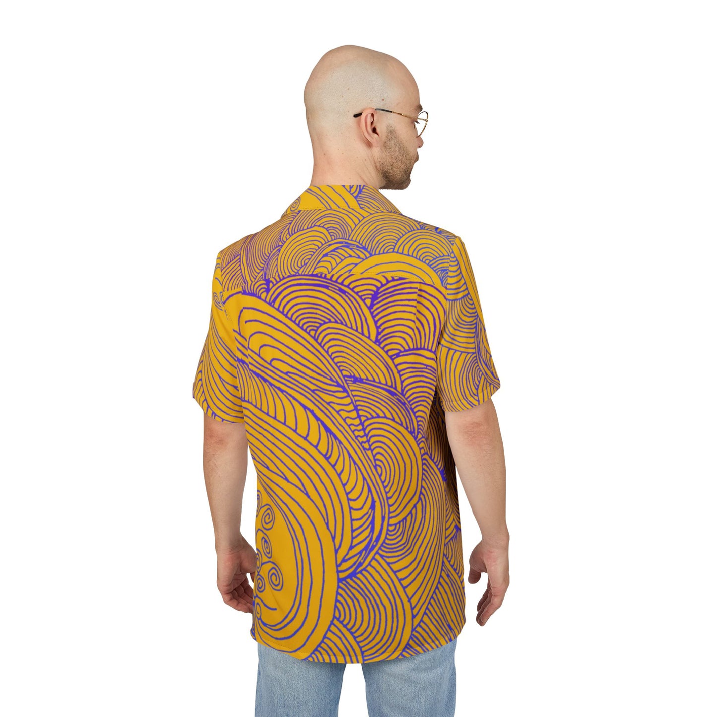 Unisex Hawaiian Button-Down Shirt - Tropical Summer Vibes