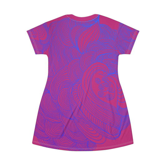 Flow of Love-T-Shirt Dress